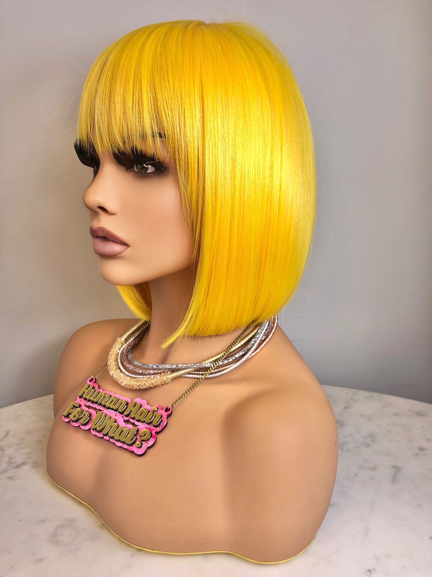 Nadine Yellow - Human Hair For What