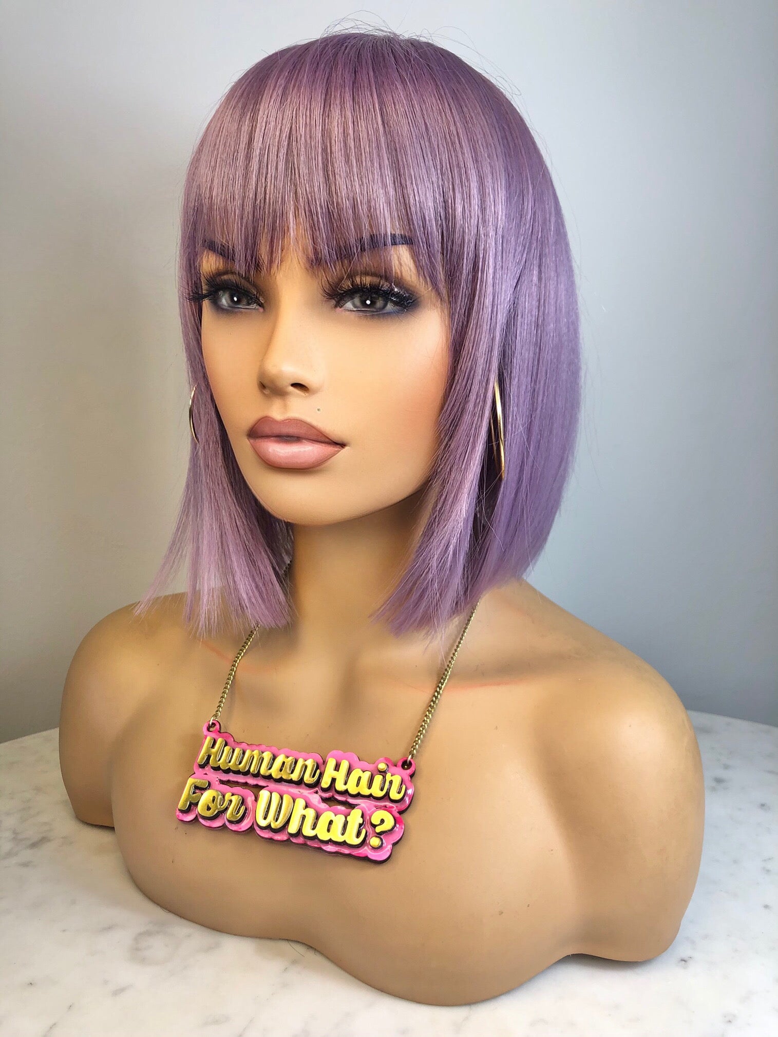 Nadine Purple - Human Hair For What